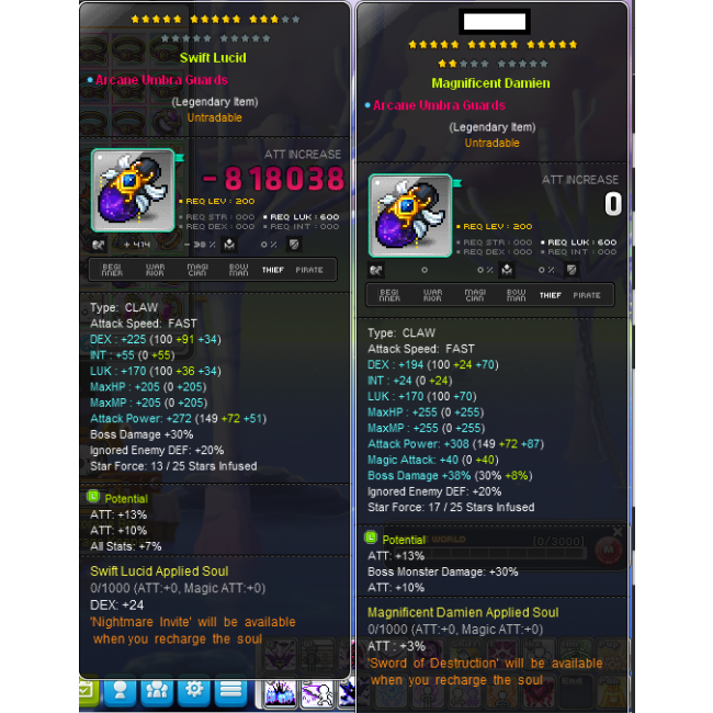 maplestory magnificent lucid soul